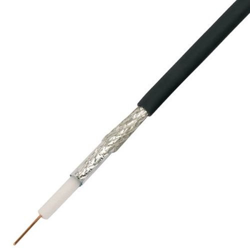 Eagle 39B2 1000' FT RG6 Coaxial Cable 3 GHz Solid Copper Center Conductor Black DirecTV Approved UL Pull Box RG-6