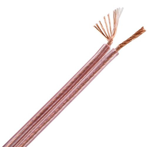 Monster Cable XP CL Big 100 FT Speaker Clear CL3 Jacket 16 AWG GA Stranded Flexible Copper 2 Conductor Bulk Digital Audio HDTV Performance Home Theater Wire / Cables, Part # XP