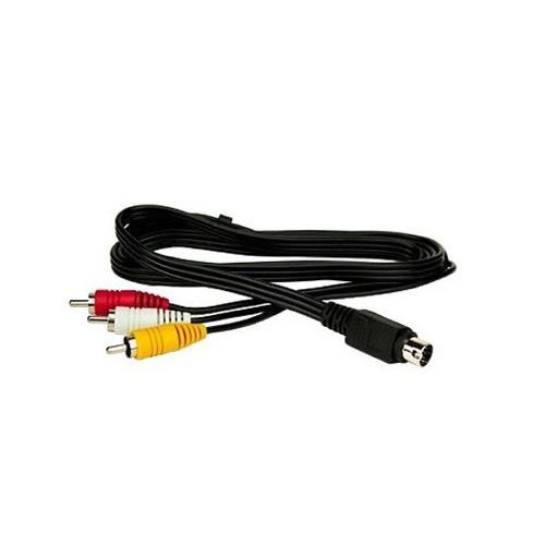 DirecTV 10PINCOMPOS 10 Dongle Pin Composite Cable 3 Male RCA Genie A/V For C41 C41W H25 C51 Receivers, Part #CA10PN
