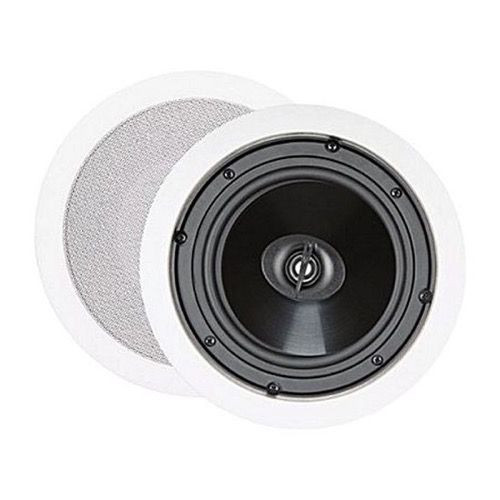 Sequence 730-101 Essential Series Two Way 6 1/2" in Ceiling Speakers 60 Watt One Pair By Steren