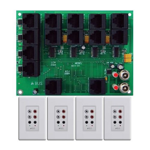 Forte by Steren ABX-84K 4 Input 4 Zone Switching Hub Kit