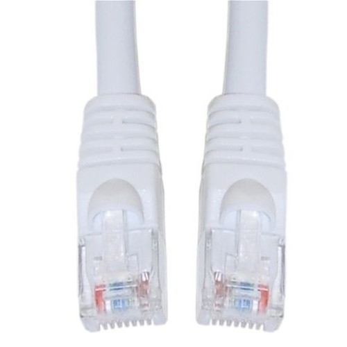 Steren 308-601WH 1' FT CAT5e UTP Patch Cable White RJ45 Flush Molded Booted 350 MHz RJ-45 Network Snagless 24 AWG Stranded Male to Male Enhanced Category 5e High Speed Ethernet Data Computer Gaming Jumper, Part # 308601-WH