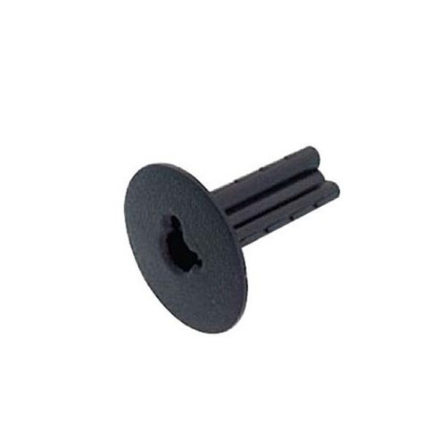 Perfect Vision Feed Thru Coax Wall Bushing Knockout Black 100 Pack Part # PVFTBKOSB