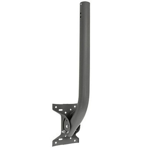 Perfect PVJM-22 22" inch J Pipe Mount 1.66 OD 1 5/8 Heavy Duty Steel Pivoting Foot Plate Satellite Dish