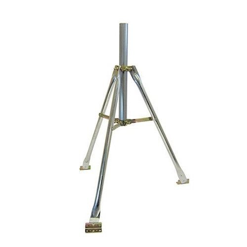 Steren 221-120 3' FT Tripod Mount Kit Antenna Max Pipe Diameter Mast 28 Inch Long Fit Pipe Mast 1 5/8" Inch 1.66 O.D.
