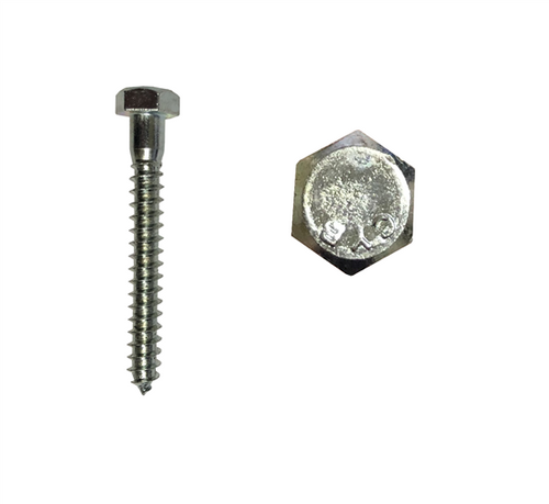 STEREN 220-220 LAG SCREW BOLT 5/16" X 2.5" WITH 1/2" HEX HEAD