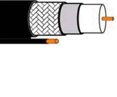 1000ft RG6 Coaxial Cable - 3GHz, 18AWG Solid Copper With Ground Wire For Satellite/TV