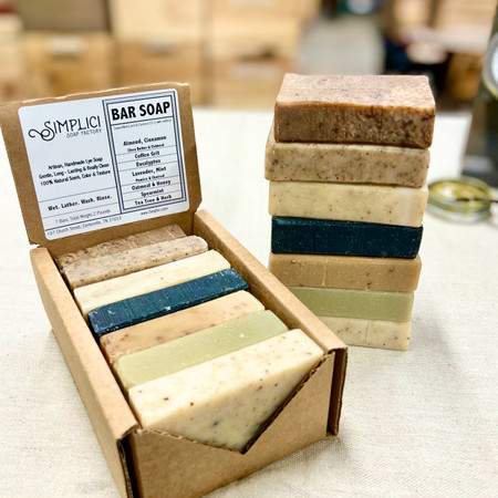 Simplici Natural Soaps ALL VARIETIES with Bulk Discounts