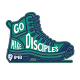"Go Make Disciples" Boot Sticker