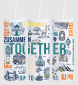 IMB Water Tumbler - 20 oz Slim Rubberized