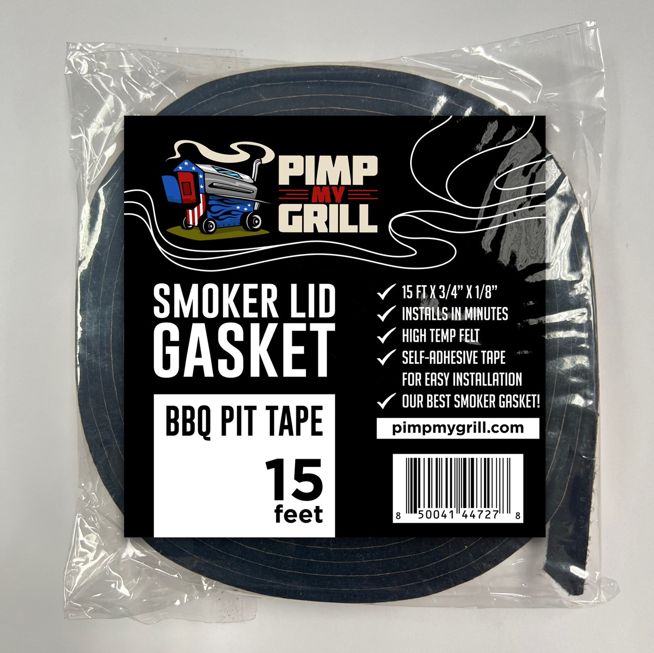 Smoker Gasket Seals Self Adhesive High Temp Sealing Grill