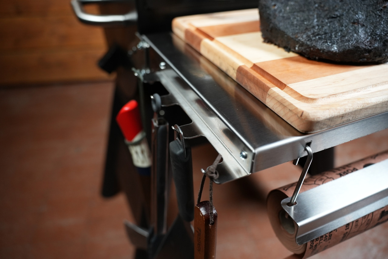 Traeger front shelf clearance