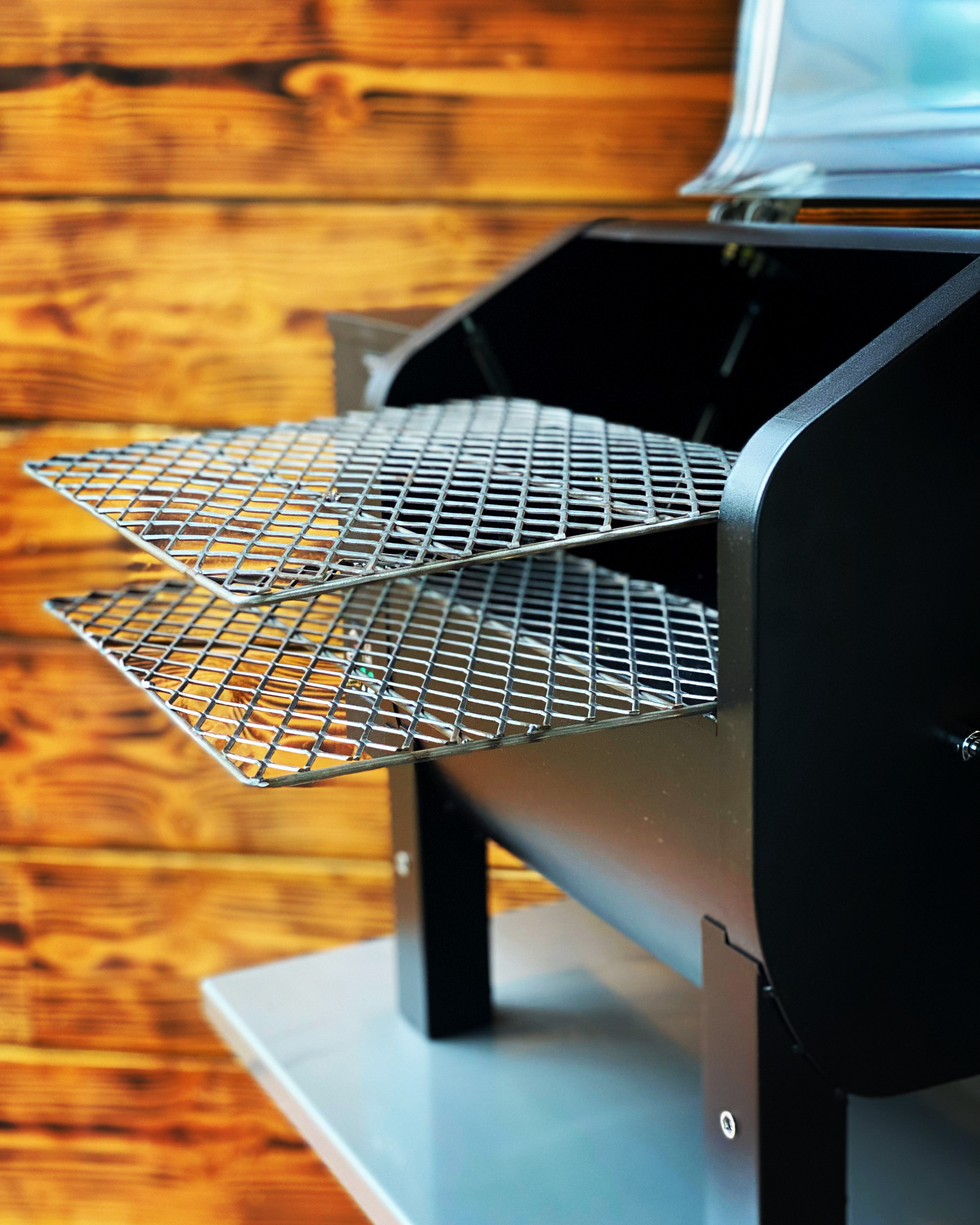 Chrome Pellet Grill Smoke Stack Trucker Series Fits GMG / Yoder Smokers