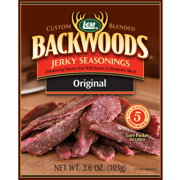 Backwoods Original Jerky Seasoning makes 5 lbs.