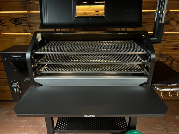 3 rack custom slide out grates for GMG Peak Jim Bowie Prime Plus.