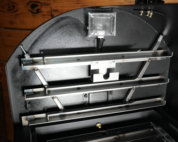 Bracket for GMG peak 2.0 grate rack system