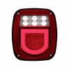 LED Glo Light Universal Combination Tail Light With License Light