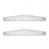 4"*24" chrome "Freightshaker" mudflap weight Pair