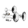 140+ decibels Heavy duty chrome train horn