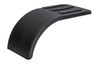 Poly Tandem Half Fender Pair - Black