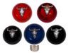 Single Cow Skull Brake Knob