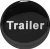 "Trailer" Glossy Brake Knob Sticker