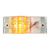 9 LED Rectangular Side Mount Spyder Amber Turn Signal Marker Light