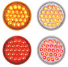 24 LED 4" Round Pearl Stop, Turn & Tail Light