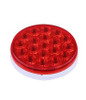 4" Round Red Light with Red Lens