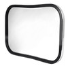8-1/2” (L) x 5-1/2” (W) Stainless Steel Rectangle Convex Spot Mirror with Center Mount
