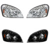 2008-2017 Freightliner Cascadia Chrome or Black ALL LED Headlight