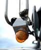 304 SS Angled Mirror Watermelon Light Bracket
