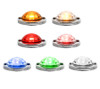 Low Profile Super Star Watermelon LED Sealed Light with Stainless Steel Bezel