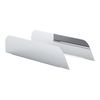 2018-2026 Freightliner Cascadia 430 Stainless Steel 7" Chop Top Window Trim - Pair