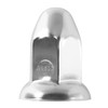 33mm Chrome bullet nut cover with flange - Push on