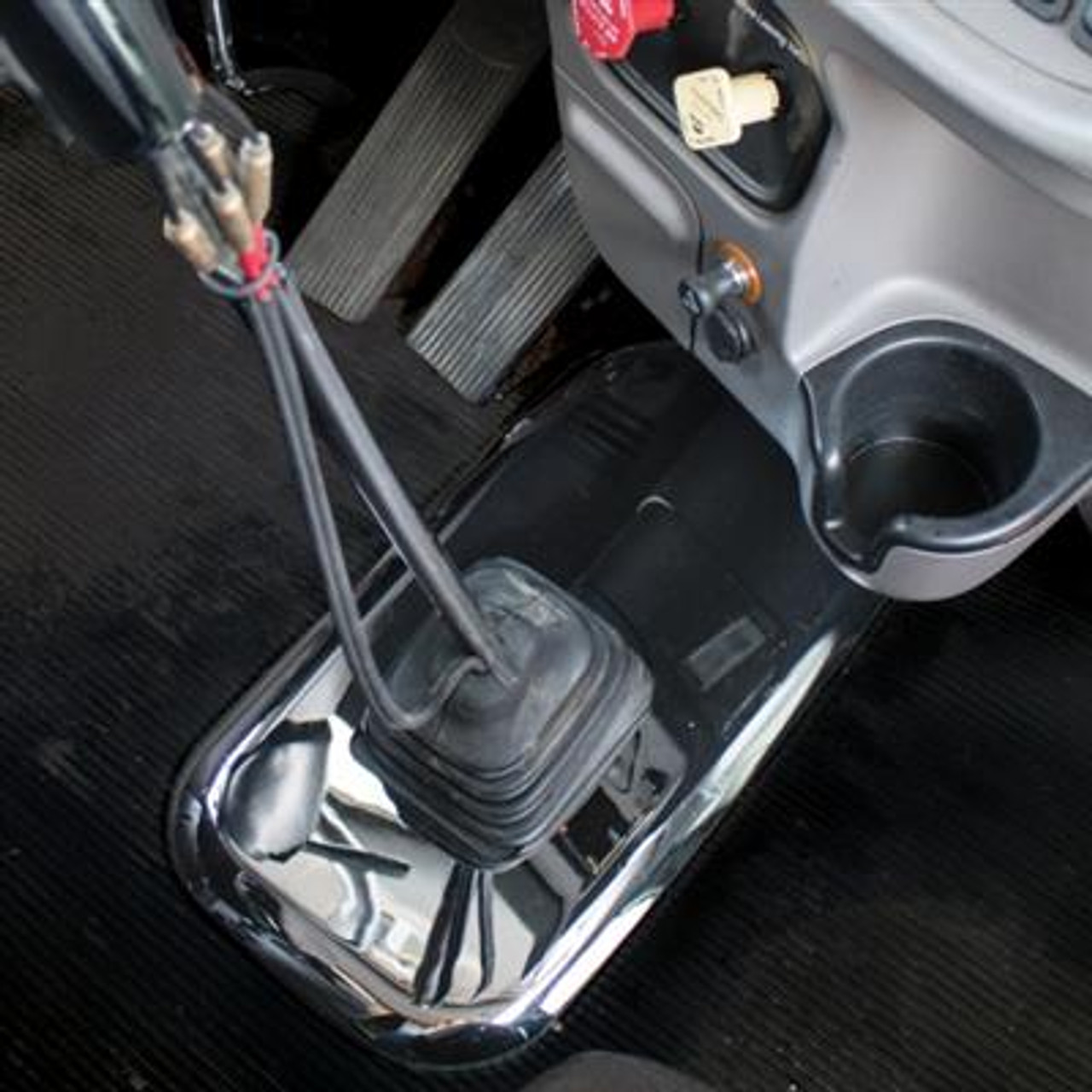 Peterbilt Chrome Shift Plate Cover For - Fits OEM S22