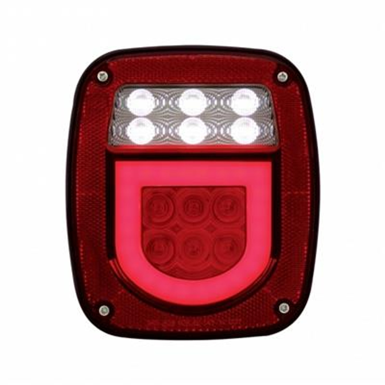 LED Glo Light Universal Combination Tail Light With License Light
