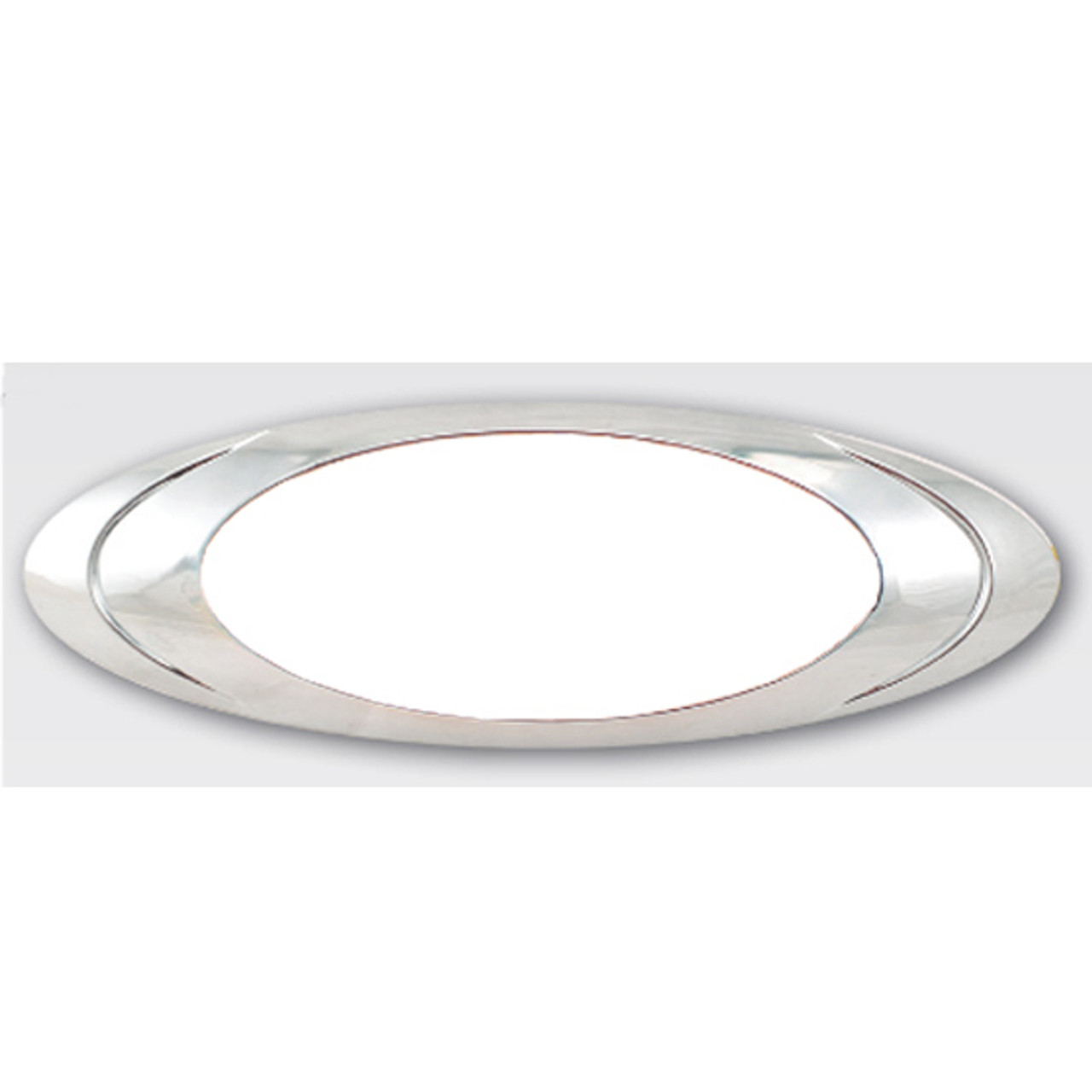 P1 chrome plastic light bezel only