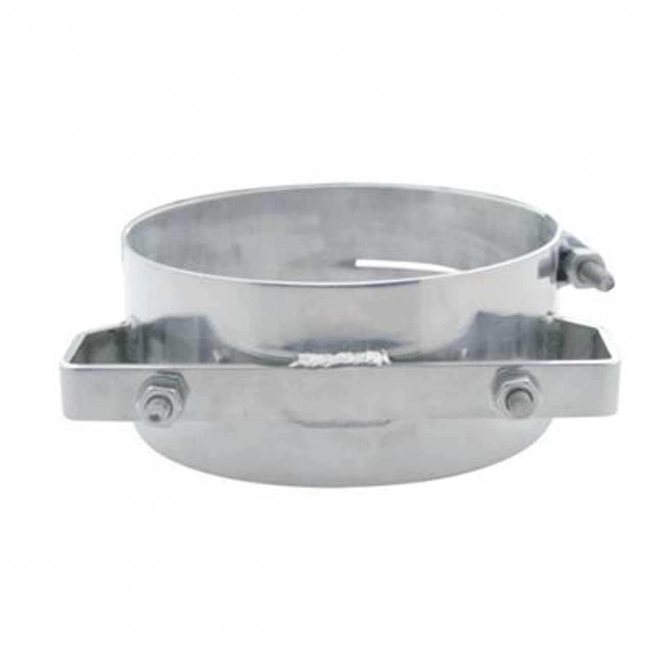 8" Freightliner Stainless Wide Band Exhaust Clamp