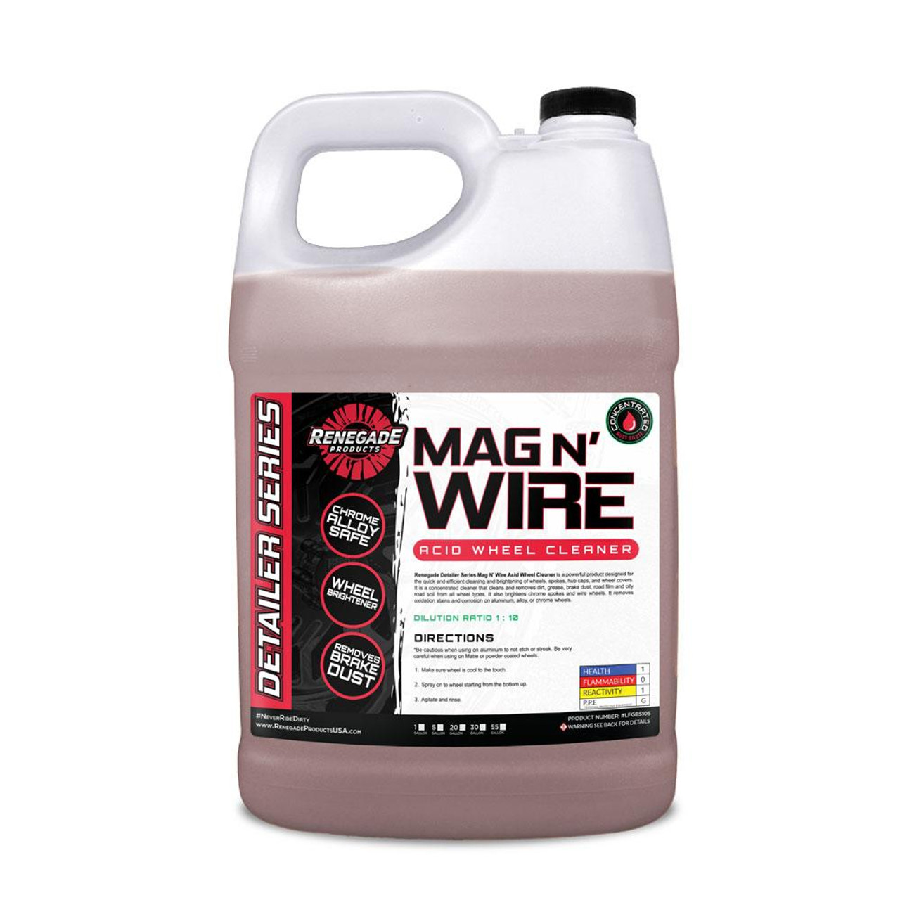 Mag N' Wire Acid Wheel & Aluminum Brightener 1 Gallon