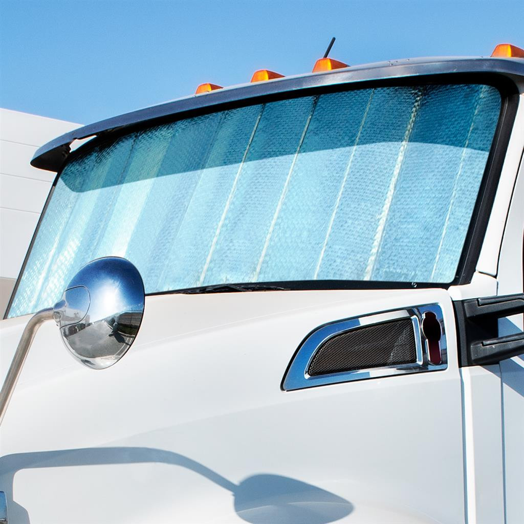 2013+ Kenworth T680 Windshield Sunshade - Mike's Chrome Shop
