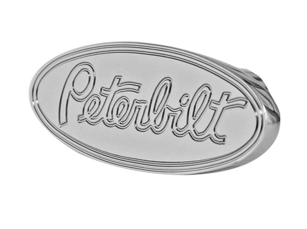 Single Peterbilt Logo Shape Brake Knob