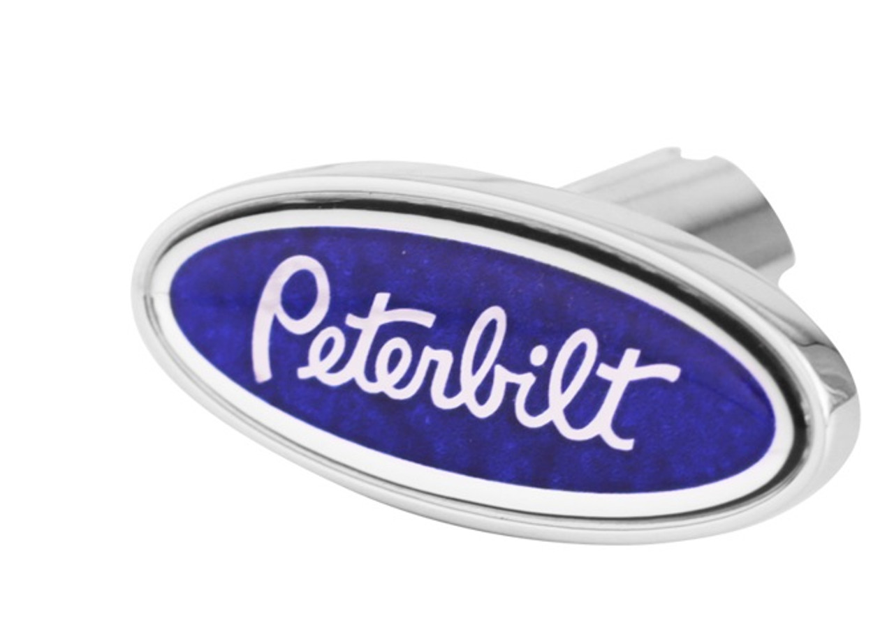 Single Peterbilt Logo Shape Brake Knob