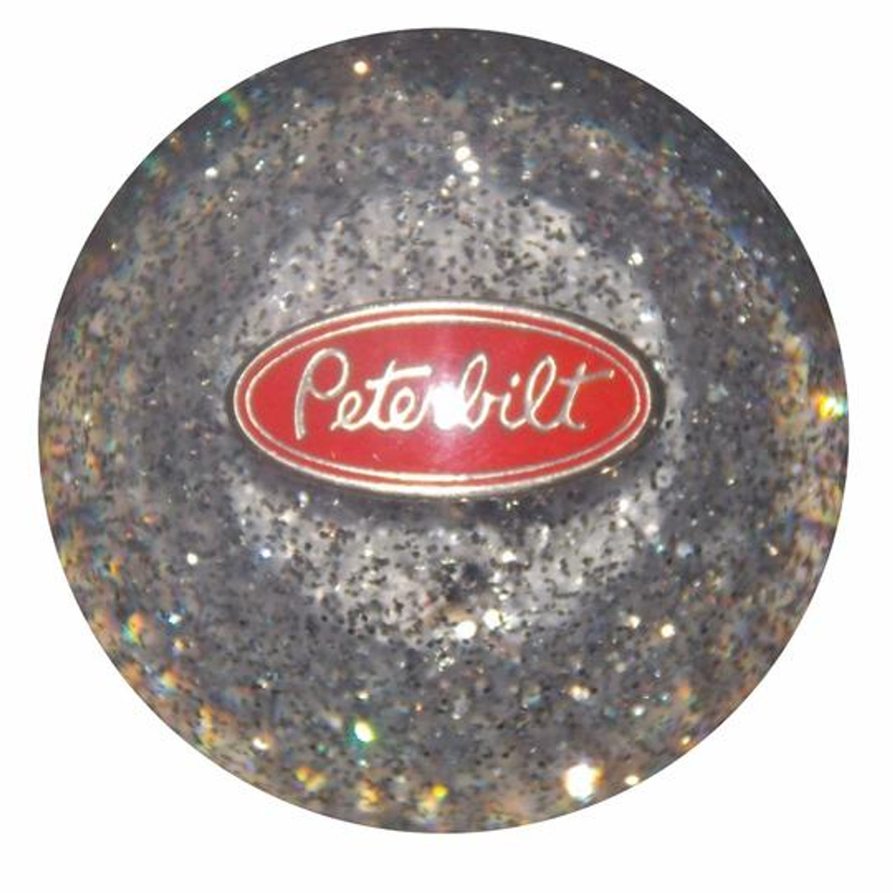 Round Shift Knob with Peterbilt Logo