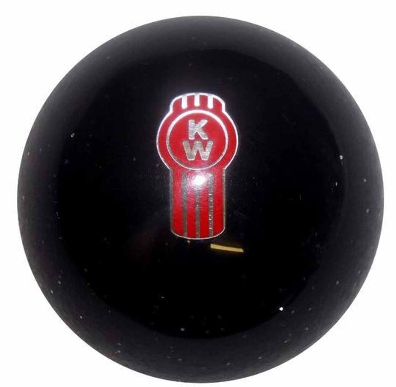 Single Round Brake Knob with Kenworth Logo