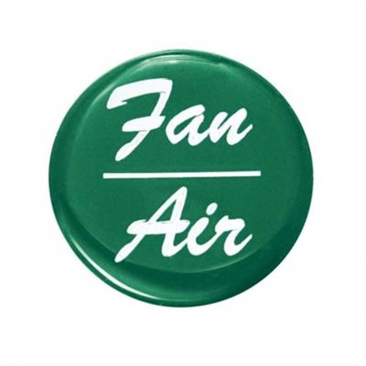 "Fan/Air" Glossy Dash Knob Sticker Only