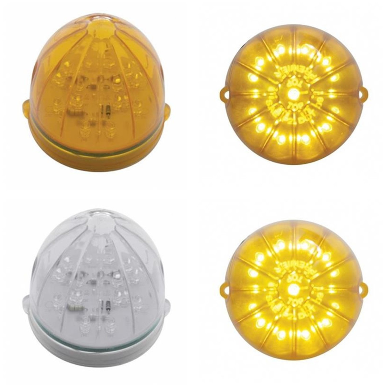 19 LED Bullet Style Grakon 1000 Amber Cab Light