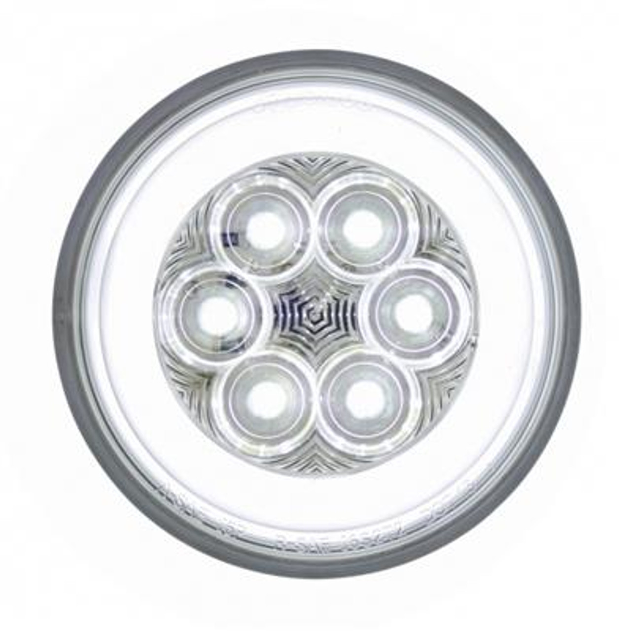 Round or Oval White LED Glo Backup Light