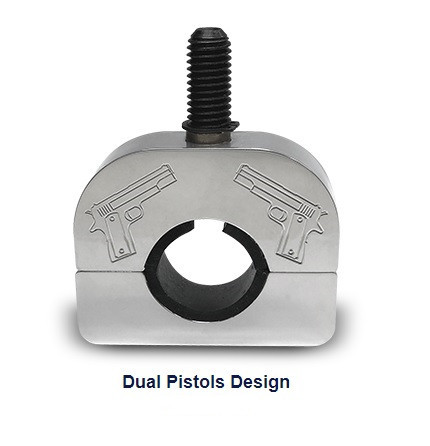 Billet Aluminum Steering Wheel Spinner Clamp