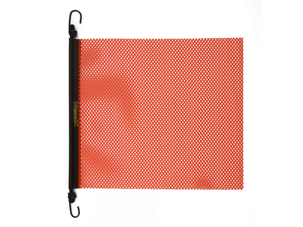 18" Red or Orange EZ Hook Warning Flag